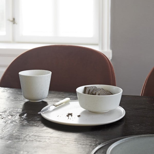 Bílá kameninová miska Kähler Design Ombria, ⌀ 15 cm-image-1