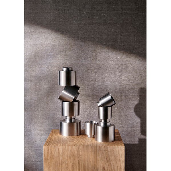 Dvoustěnné šálky v sadě 2 ks z nerezové oceli ve stříbrné barvě Makoto Steel – Blomus-image-3