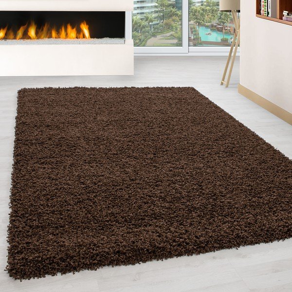 Tmavě hnědý koberec 140x200 cm Life – Ayyildiz Carpets-image-1