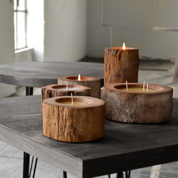 Palmová svíčka Legno Dark s vůní white musk, 90 hodin hoření-image-4