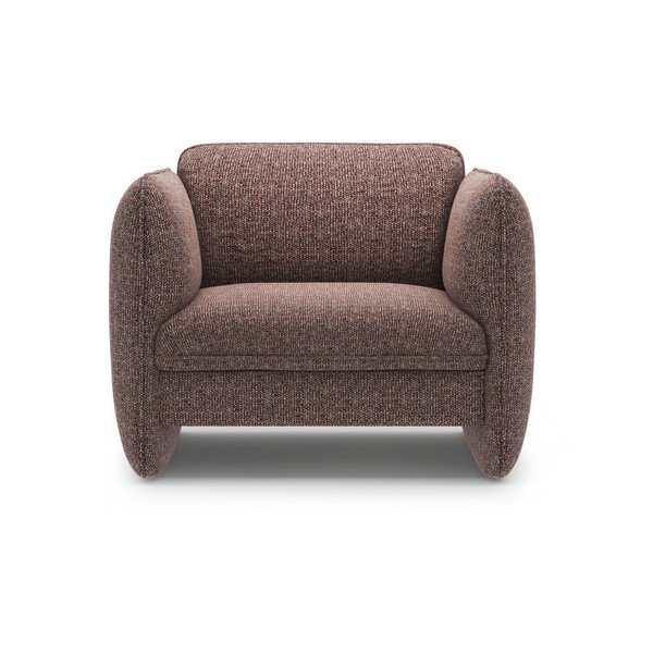 Hnědé žinylkové křeslo Georgia – Micadoni -image-2