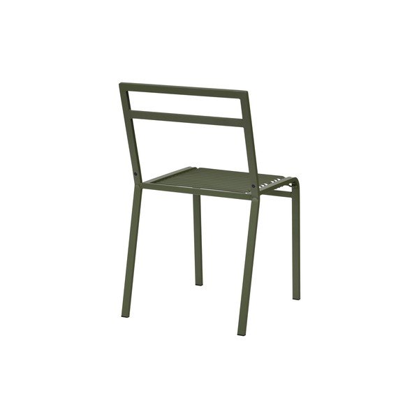 Zelená kovová zahradní židle Oto – noo.ma-image-2