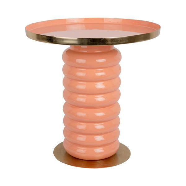 Kovový kulatý odkládací stolek ø 41 cm Ruby – Leitmotiv