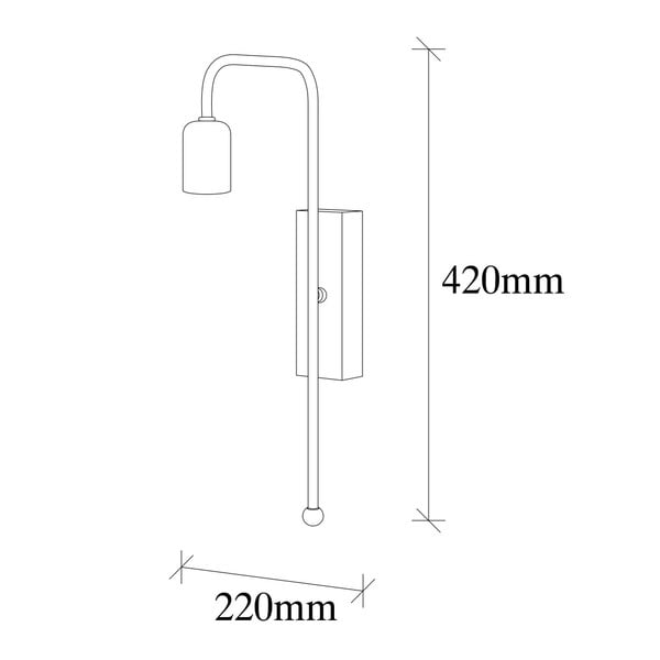 Nástěnné svítidlo ve zlaté barvě Pahoma – Opviq lights-image-2