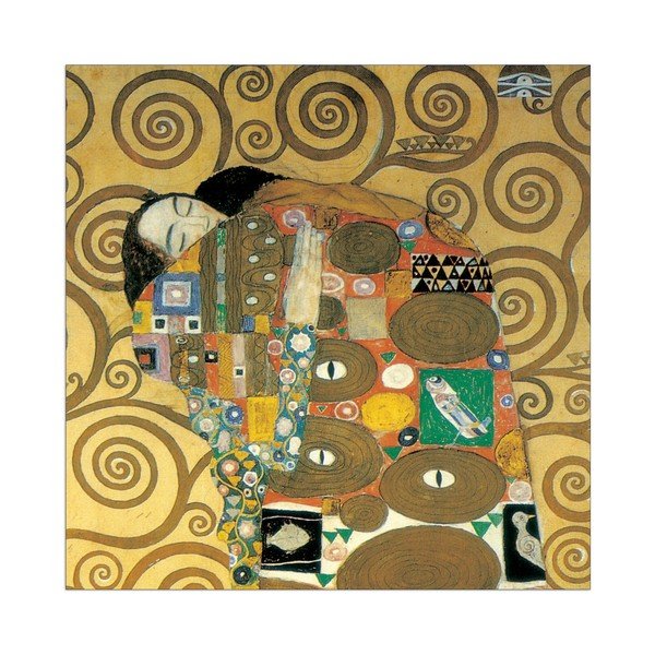 Gustav Klimt - Detail Objetí
