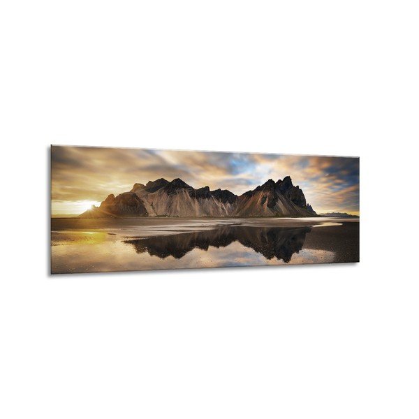 Obraz Styler Glas Views Iceland, 50 x 125 cm-image-1