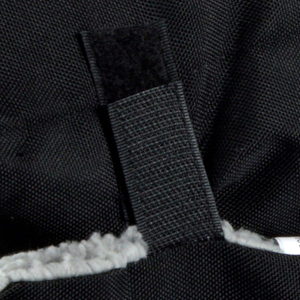 Černá deka pro psa s beránkem 50x80 cm – Love Story-image-4