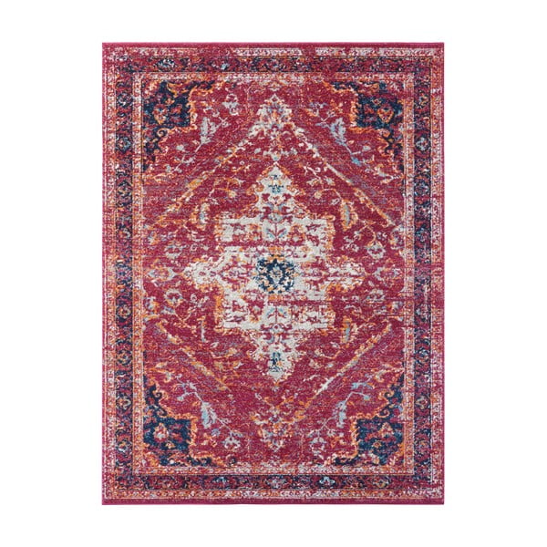 Červený koberec Nouristan Azrow, 120 x 170 cm