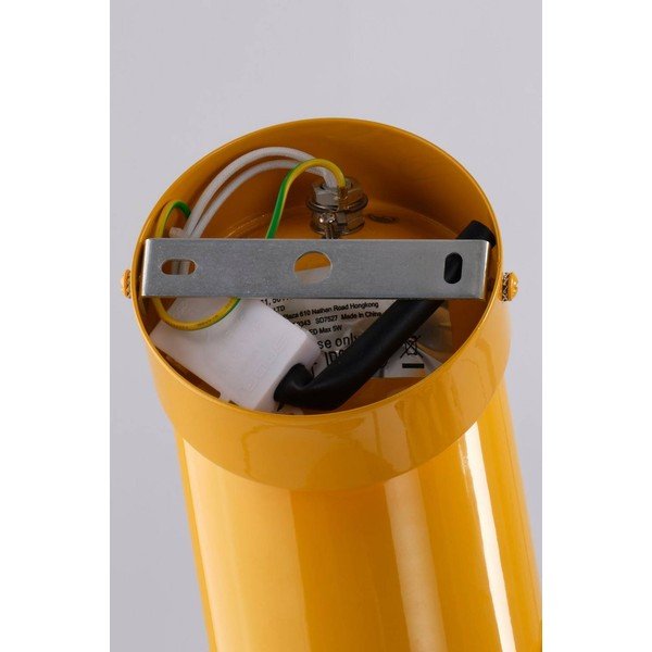 Žluté kovové bodové svítidlo s ohybatelnou konstrukcí/stmívatelné ø 10,5 cm Ara – Jotex-image-4