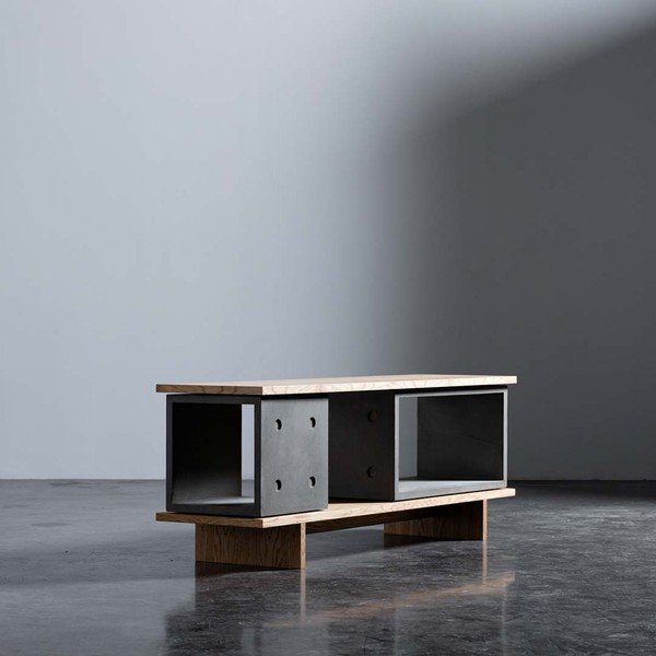 Betonová komoda Lyon Béton Dice, 155 x 58 cm-image-1