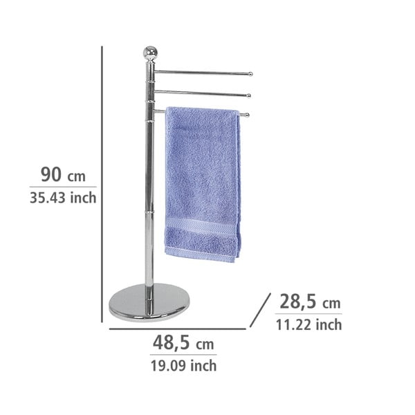 Chromovaný stojan na ručníky Wenko Exclusive-image-3