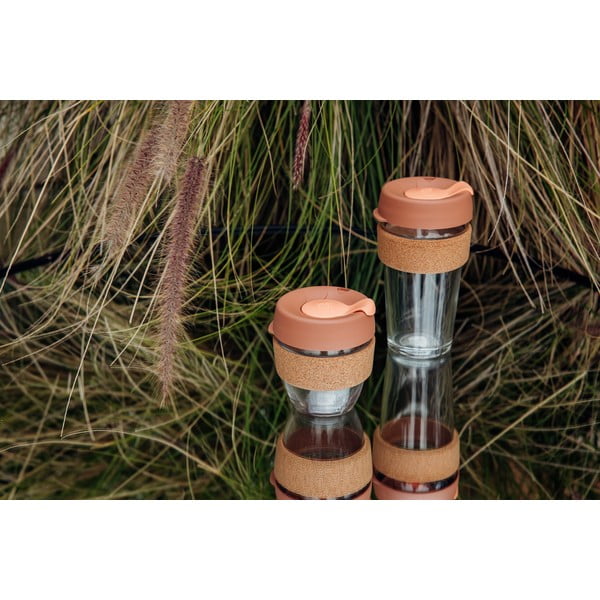 Růžovo-hnědý cestovní hrnek 227 ml Brew Frappe S – KeepCup-image-1