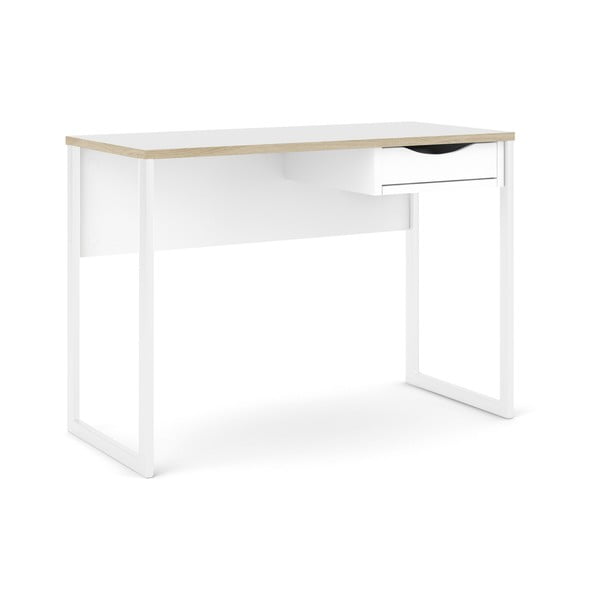 Bílý pracovní stůl Tvilum Function Plus, 110 x 48 cm-image-3