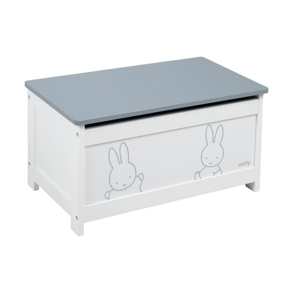 Bílý dětský úložný box 60x32x30 cm Miffy – Roba