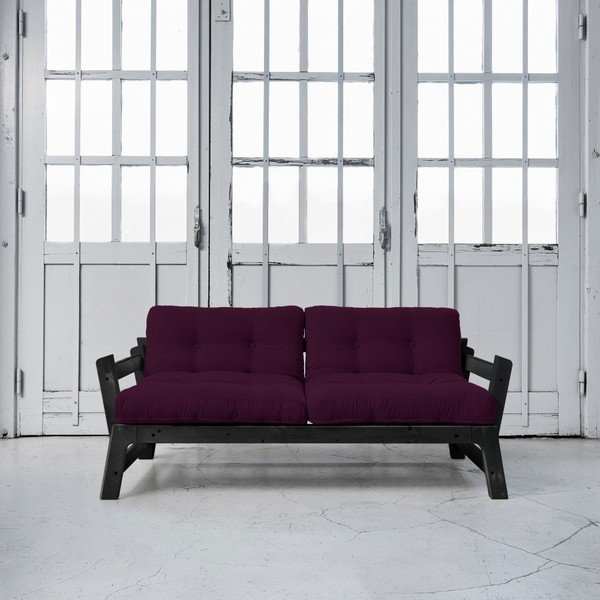 Variabilní pohovka Karup Step Black/Purple Plum-image-1