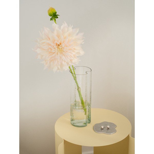 Skleněná ručně vyrobená váza (výška 24 cm) Tubu – noo.ma-image-1