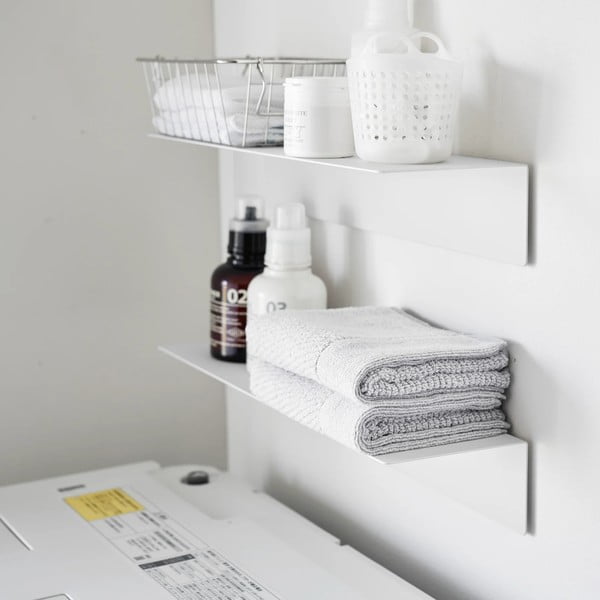 Bílá kovová police 50 cm – YAMAZAKI-image-2