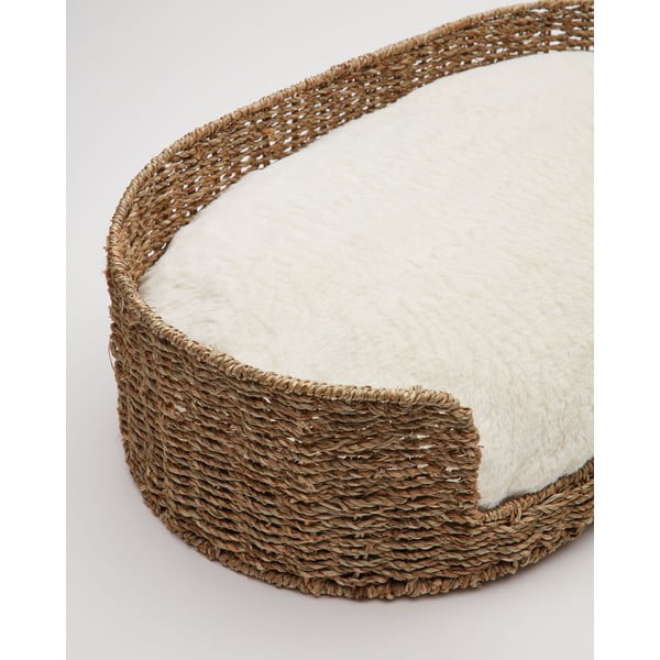 Bílý pelíšek pro domácího mazlíčka 40x60 cm Codie – Kave Home-image-4