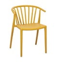 Žlutá zahradní židle Bonami Essentials Capri