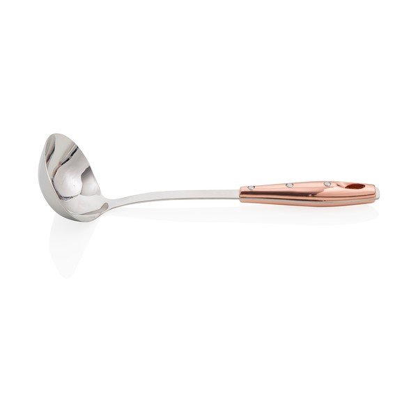 Naběračka z nerezové oceli Brandani Rose Gold