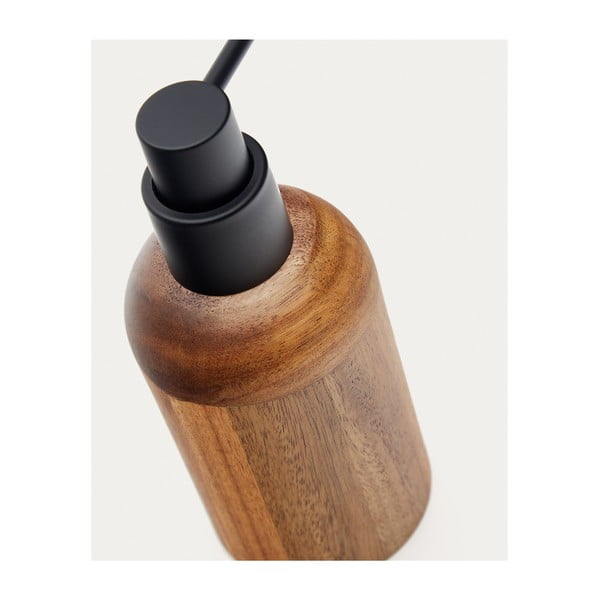 Dřevěný dávkovač mýdla v přírodní barvě 460 ml Senda – Kave Home-image-4