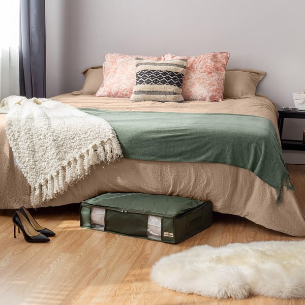 Zelený úložný box Compactor Oxford, 145 l-image-1