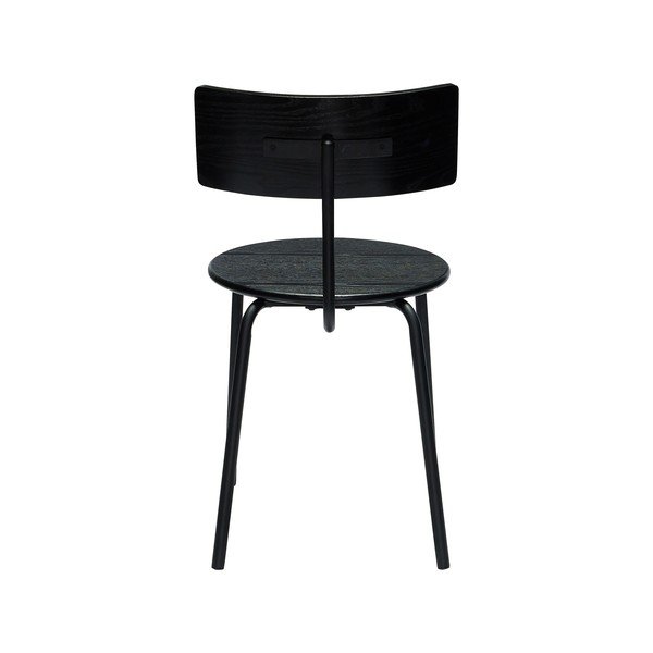 Černé jídelní židle v sadě 4 ks Koi – Hübsch-image-3