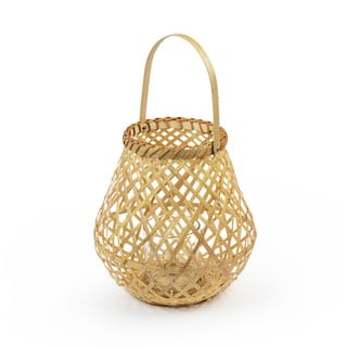 Bambusová lucerna Compactor Bamboo Lantern, ⌀ 25 cm