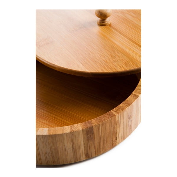 Bambusová úložná dóza na tortilly Bambum Pekit, 20 x 20 cm-image-1