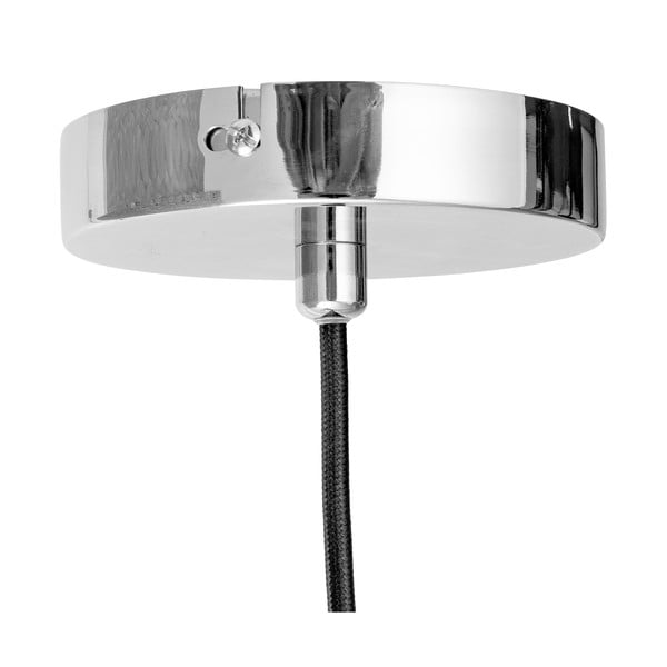 Šedé závěsné svítidlo se skleněným stínidlem ø 22 cm Adar – Bloomingville-image-2