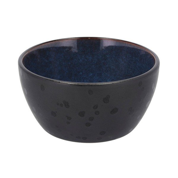 Černá/modrá miska na polévku/na salát z kameniny 400 ml Gastro Black/Dark Blue – Bitz