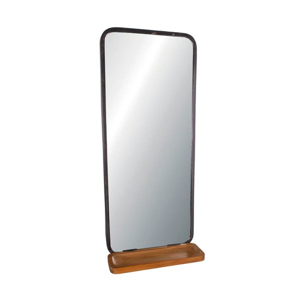 Nástěnné zrcadlo s poličkou  33.5x76.5 cm – Antic Line