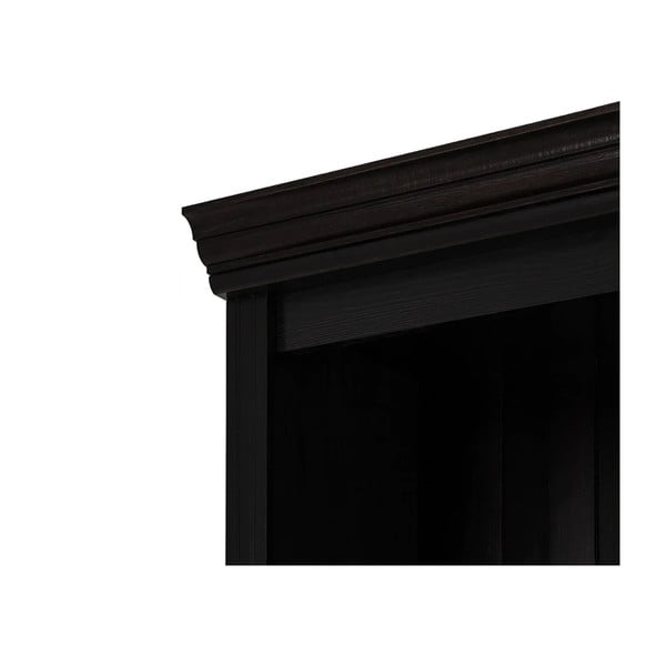 Hnědá knihovna z borovicového dřeva 296x223 cm Anita – Støraa-image-4