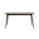Hnědý rozkládací jídelní stůl s deskou v dubovém dekoru 150x90 cm Barrali – Unique Furniture