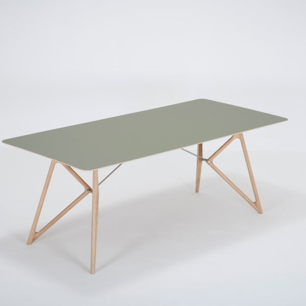 Jídelní stůl z dubového dřeva 200x90 cm Tink - Gazzda