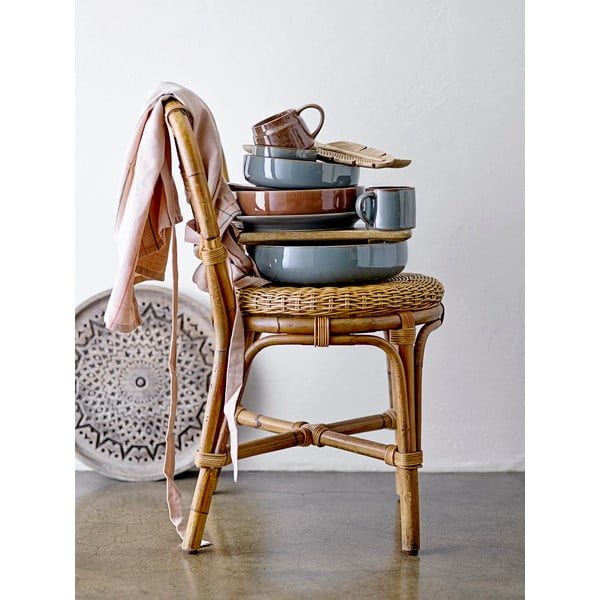 Zelený kameninový talíř Bloomingville Pixie, ø 28 cm-image-1