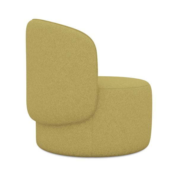 Křeslo v hořčicové barvě Ipo – Makamii-image-2