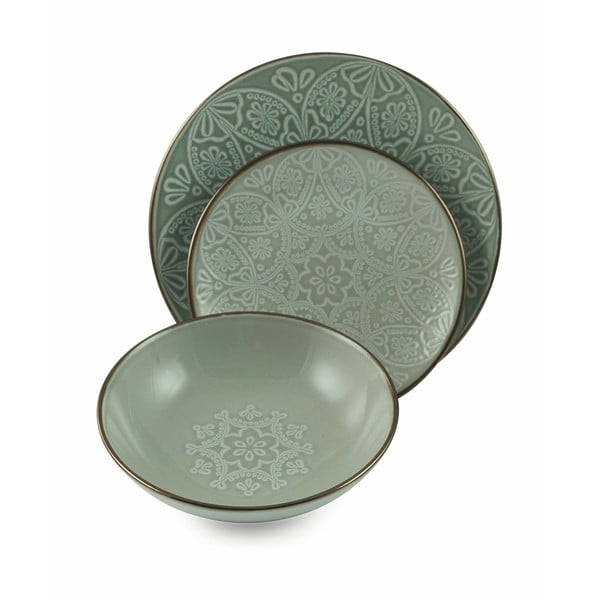 18dílná sada barevného nádobí z kameniny Villa d'Este Baku-image-2