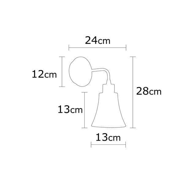 Nástěnné svítidlo v měděné barvě ø 13 cm Foca – Opviq lights-image-3