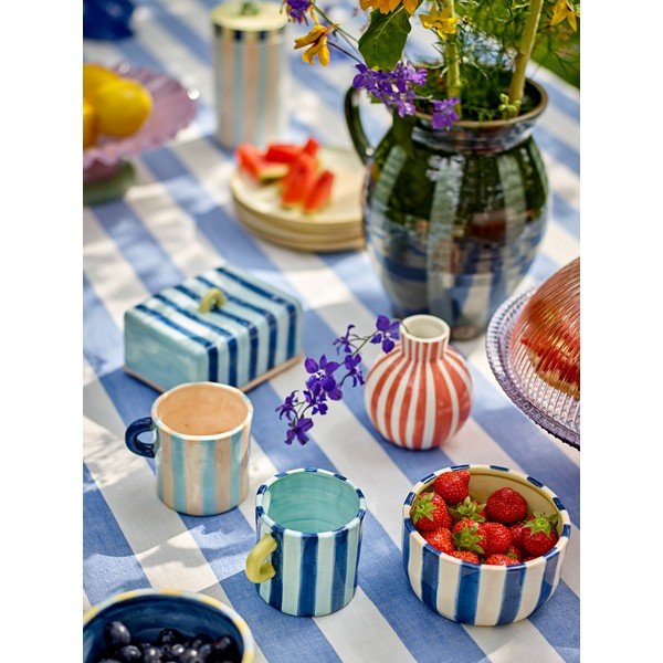 Modrá keramická máslenka Phoenix – Bloomingville-image-2