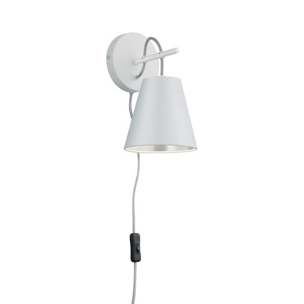 Bílé nástěnné svítidlo ø 15 cm Andreus – Trio