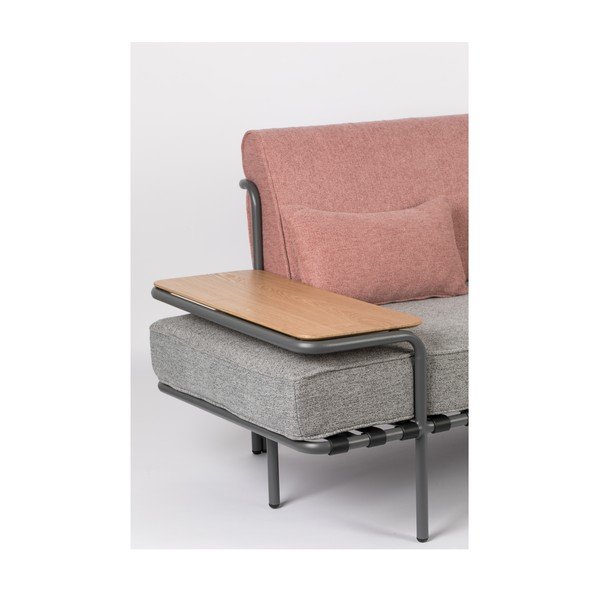 Šedo-růžová pohovka Zuiver Star-image-1