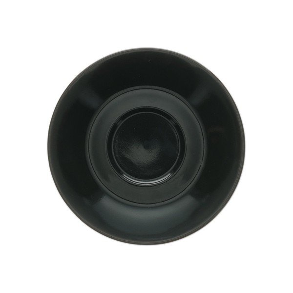 Černý porcelánový podšálek ø 15,5 cm Barista – BonBistro