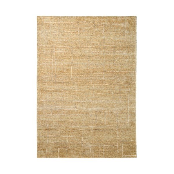 Ručně tkaný koberec v hořčicové barvě 200x300 cm Eloda – Kave Home