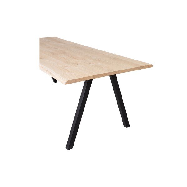 Jídelní stůl s deskou z dubového dřeva WOOOD Tablo, 199 x 90 cm-image-4