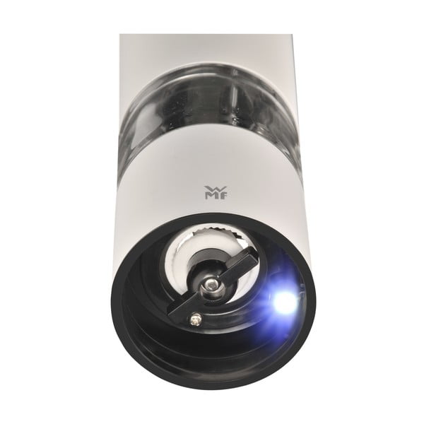 Bílý elektrický mlýnek na koření WMF, výška 21 cm-image-3