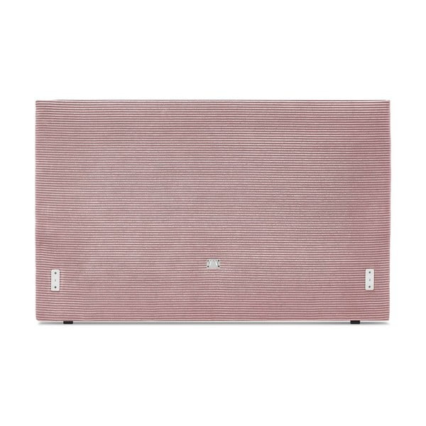 Růžová čalouněná dvoulůžková postel s roštem 160x200 cm Anja – Bobochic Paris-image-3