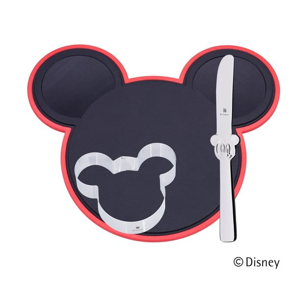 3dílný kreativní dětský jídelní set WMF Cromargan® Mickey Mouse