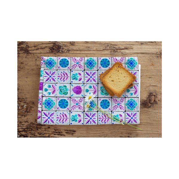 Sada 3 kuchyňských utěrek Surdic Mediterranean Tiles-image-1