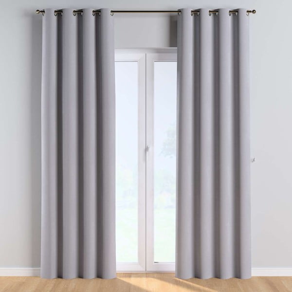 Šedý závěs 260x130 cm Posh Velvet - Yellow Tipi-image-3